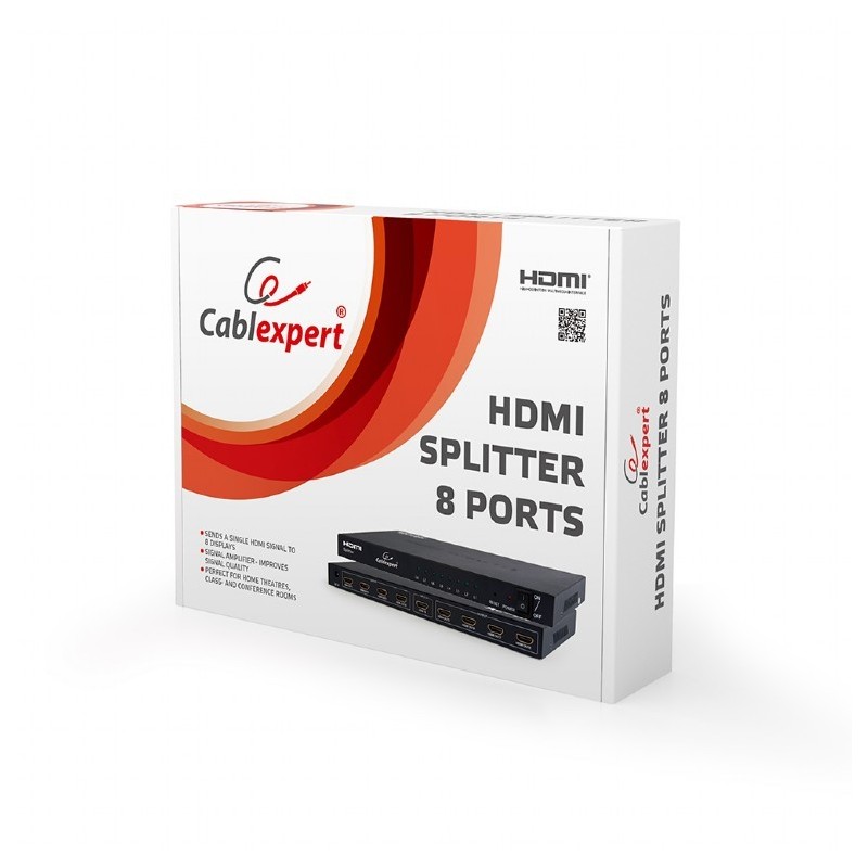 8 portowy splitter HDMI | PartsPC.pl