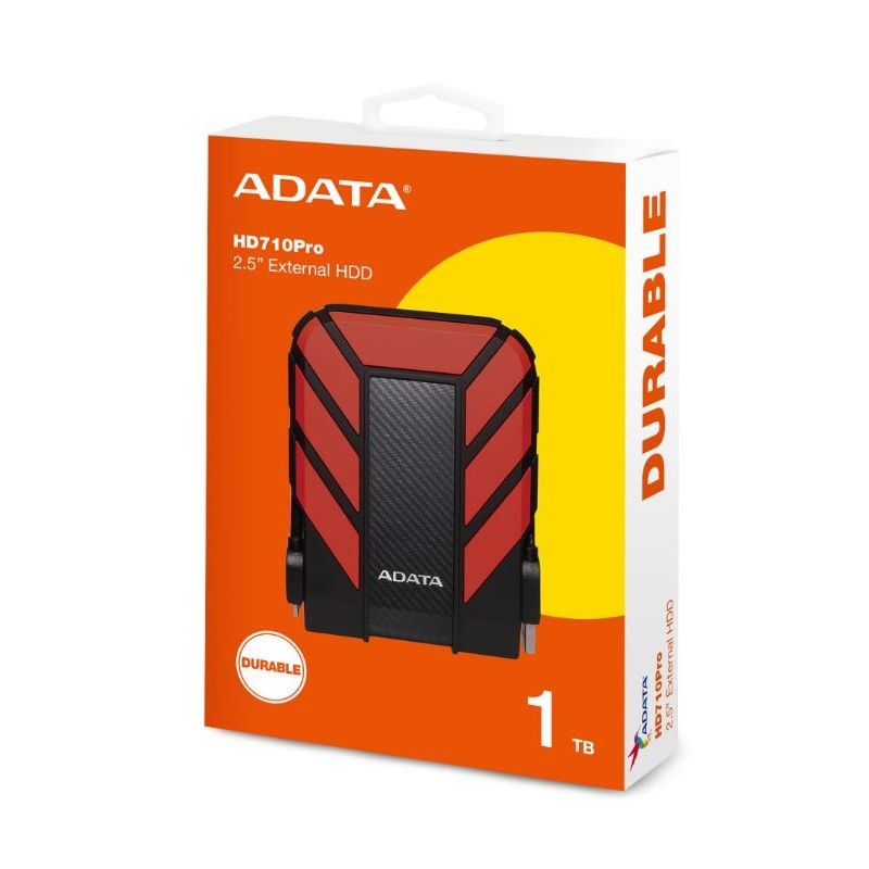 DashDrive Durable HD710 1TB 2.5'' USB3.1 Czerwony | PartsPC.pl
