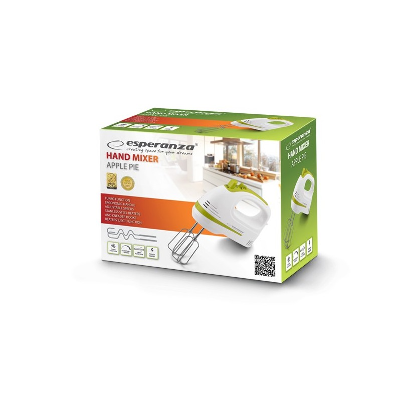 Mikser ręczny Apple Pie EKM011 400W | PartsPC.pl
