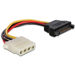 Kabel SATA zasilający(M)->Molex(M) 15cm | PartsPC.pl