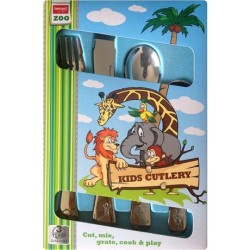 Zestaw sztućców dla dzieci ZOO LT 5005 | PartsPC.pl