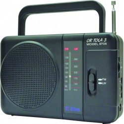 Radio TOLA Czarny | PartsPC.pl