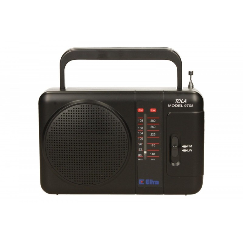 Radio TOLA Czarny | PartsPC.pl