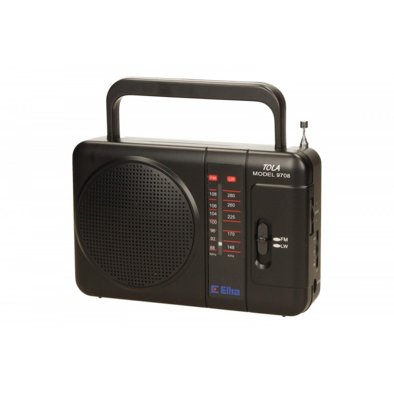 Radio TOLA Czarny | PartsPC.pl