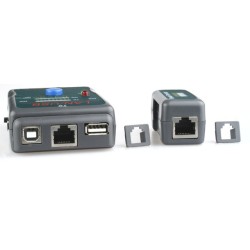Tester diodowy kabli RJ4 5,RJ11,UTP,STP,USB AA/AB | PartsPC.pl