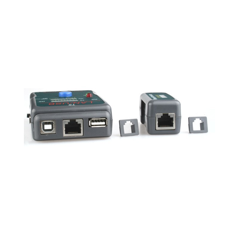 Tester diodowy kabli RJ4 5,RJ11,UTP,STP,USB AA/AB | PartsPC.pl