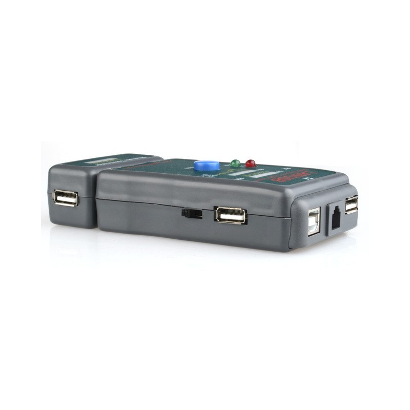 Tester diodowy kabli RJ4 5,RJ11,UTP,STP,USB AA/AB | PartsPC.pl