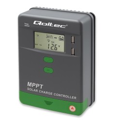 Solarny regulator ładowania MPPT z czujnikiem temperatury 40… | PartsPC.pl