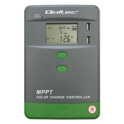 Solarny regulator ładowania MPPT z czujnikiem temperatury 40… | PartsPC.pl