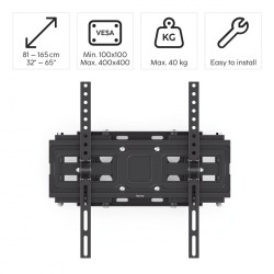 Uchwyt LCD/LED vesa 400x400 full m 65 cali
