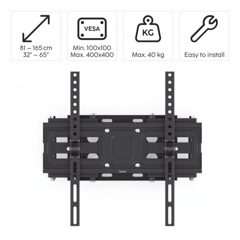 Uchwyt LCD/LED vesa 400x400 full m 65 cali