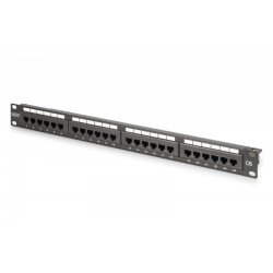 Panel krosowy (patch panel) 19'' 24x RJ45, LSA pion, kat.6, … | PartsPC.pl