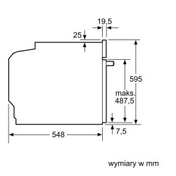 Piekarnik HBA372EB4  czarny AirFry