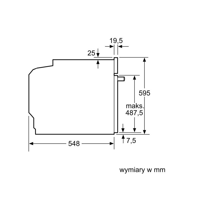 Piekarnik HBA372EB4  czarny AirFry