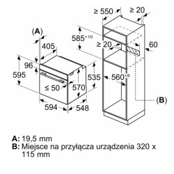 Piekarnik HBA372EB4  czarny AirFry