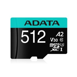 Karta microSD Premier Pro 512 GB UHS1 U3 V30 A2 + adapter | PartsPC.pl