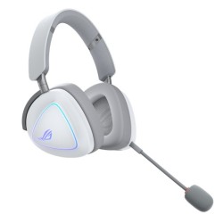 Słuchawki ROG Delta II Wireless 2.4GHz/BT/3.5 Białe | PartsPC.pl