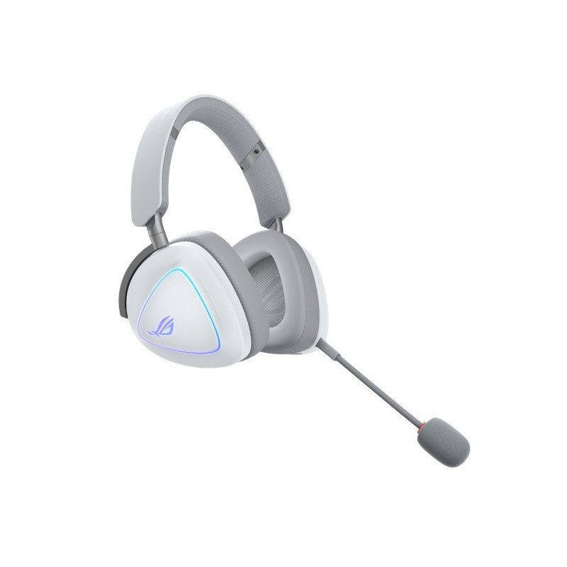 Słuchawki ROG Delta II Wireless 2.4GHz/BT/3.5 Białe | PartsPC.pl