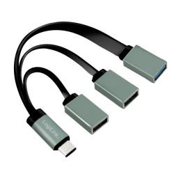 Hub USB-C LogiLink UA0315 3-portowy | PartsPC.pl