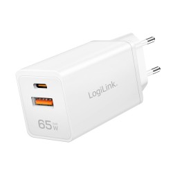 Ładowarka sieciowa LogiLink PA0371 USB GaN, 65 W, 1x USB-C (… | PartsPC.pl