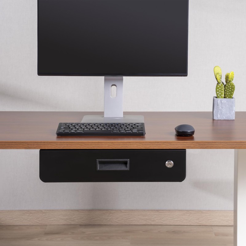 Szuflada ergonomiczna podbiurkowa na kluczyk Maclean MC-461 … | PartsPC.pl