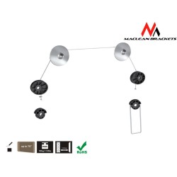 Uchwyt do telewizora Maclean MC-557 32-70" 50kg czarny... | PartsPC.pl