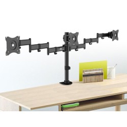 Uchwyt biurkowy na 3 monitory Maclean MC-691 13-27"... | PartsPC.pl