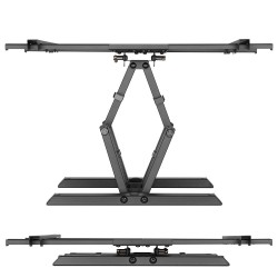 Uchwyt do telewizora Maclean MC-881 37-85" czarny max vesa 600x400 60kg