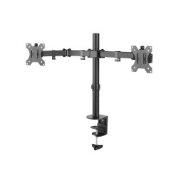 Uchwyt biurkowy na 2 monitory Maclean MC-884 17-32" 2x 8kg (max 16kg) VESA