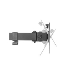 Uchwyt biurkowy na 2 monitory Maclean MC-884 17-32" 2x 8kg (max 16kg) VESA