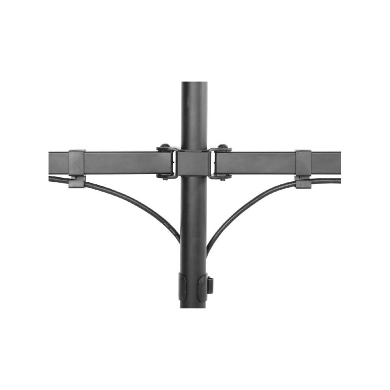 Uchwyt biurkowy na 2 monitory Maclean MC-884 17-32" 2x 8kg (max 16kg) VESA
