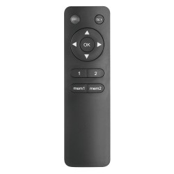 Uchwyt TV Maclean MC-891 elektryczny nad kominek, max VESAa 600x400, pilot,