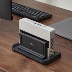 Uchwyt do terminala Thin-Client / mini PC Maclean MC-454 czarny pasuje do