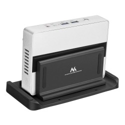 Uchwyt do terminala Thin-Client / mini PC Maclean MC-454 czarny pasuje do