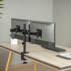 Uchwyt biurkowy na 2 monitory Maclean MC-754N VESA 75x75 ora… | PartsPC.pl
