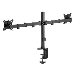 Uchwyt biurkowy na 2 monitory Maclean MC-754N VESA 75x75 ora… | PartsPC.pl