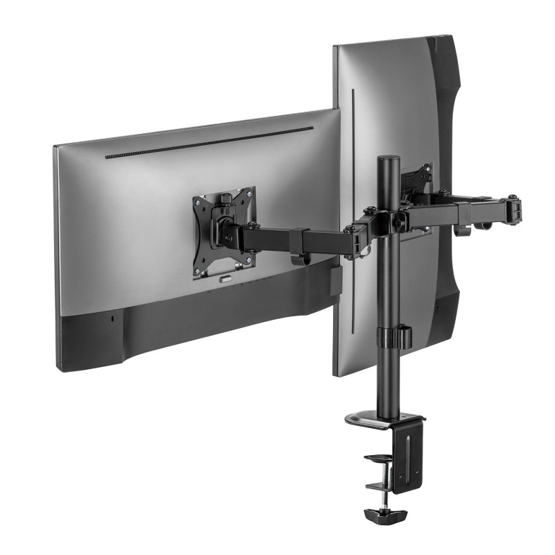 Uchwyt biurkowy na 2 monitory Maclean MC-754N VESA 75x75 ora… | PartsPC.pl