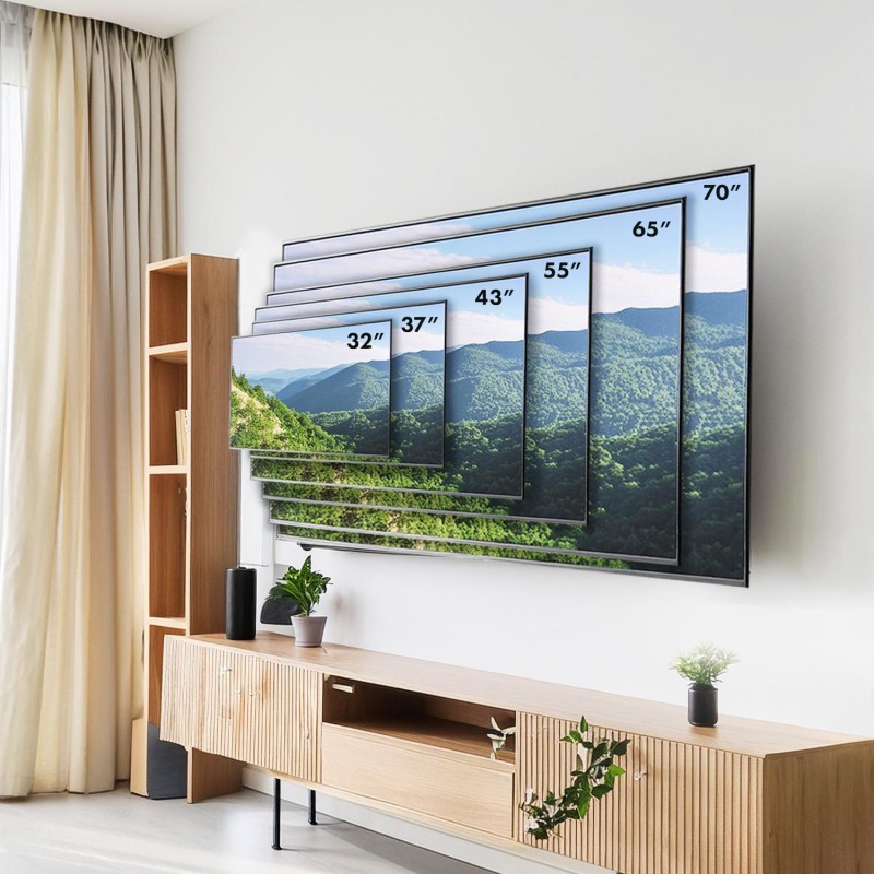 Uchwyt do TV Maclean MC-412, max VESA 400x400, 32-70", 45kg,… | PartsPC.pl