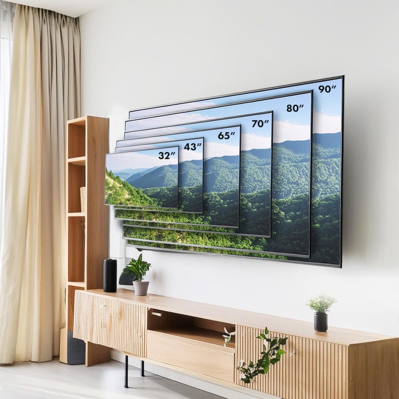 Uchwyt do TV Maclean MC-421, max VESA 600x400, 32-90", 80kg,… | PartsPC.pl