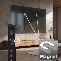 Uchwyt ścienny do TV Maclean MC-123, 40-85", max VESA 600x40… | PartsPC.pl