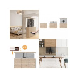Stand uchwyt elektryczny do TV Maclean MC-866 37''-65'' max 50kg max VESA
