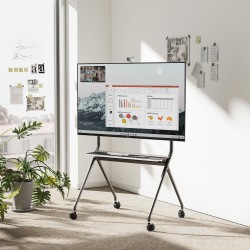 Stojak podłogowy na TV Maclean MC-977, mobilny, 50"-86", 120kg