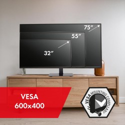 Stojak do TV uniwersalny Maclean MC-386, na szafkę RTV, pods… | PartsPC.pl