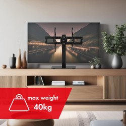 Stojak do TV uniwersalny Maclean MC-386, na szafkę RTV, pods… | PartsPC.pl