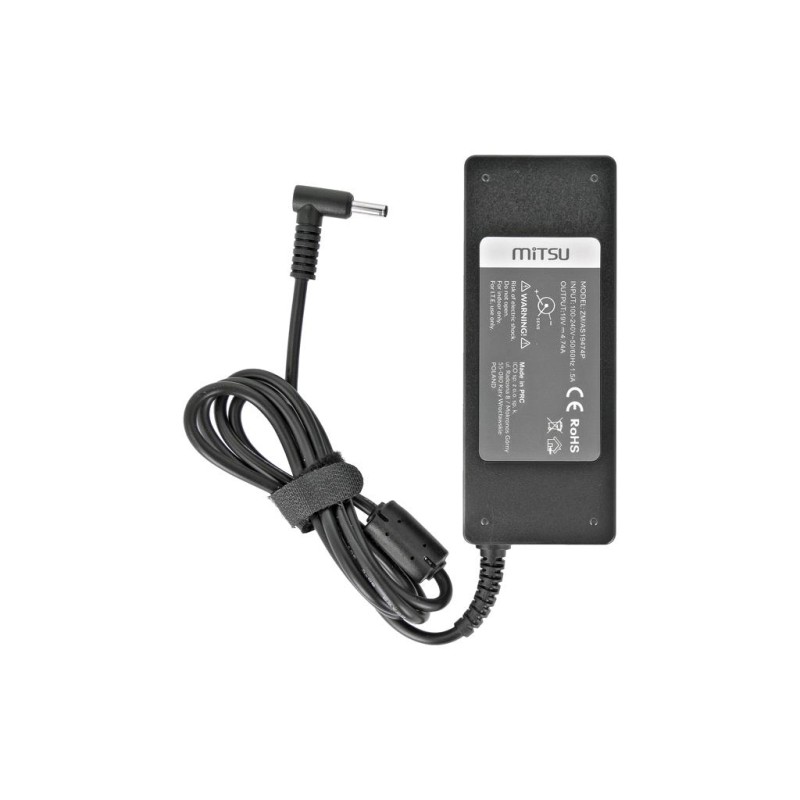 Zasilacz sieciowy Mitsu 19V 4.74A (4.5x3.0 pin) 90W do noteb… | PartsPC.pl