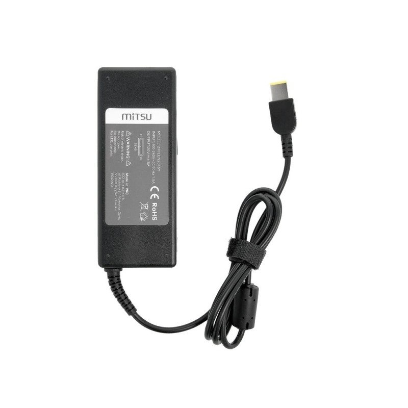 Zasilacz sieciowy Mitsu 20V 4.5A (prostokątny 11.0x4.5... | PartsPC.pl