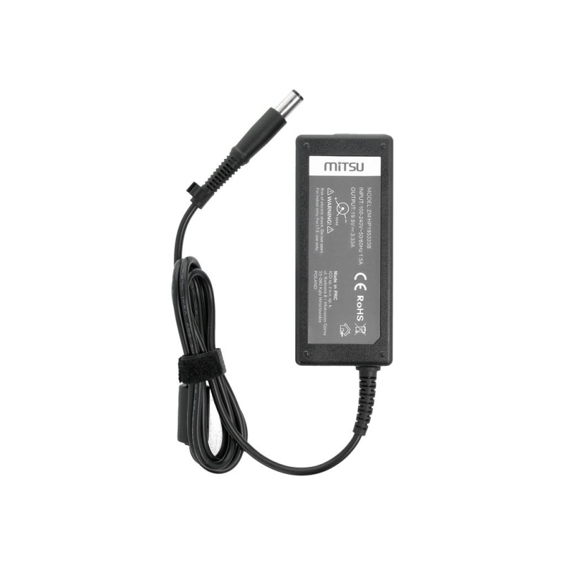 Zasilacz sieciowy Mitsu 19.5V 3.33A (7.4x5.0 pin) 65W ... | PartsPC.pl