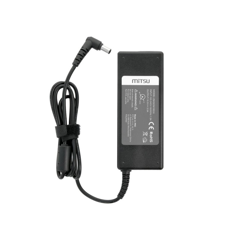 Zasilacz sieciowy Mitsu 19.5V 3.9A (6.5x4.4 pin) 75W d... | PartsPC.pl