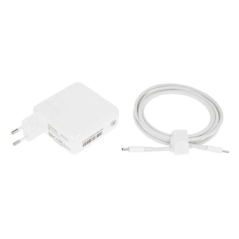 Zasilacz sieciowy Mitsu 61W USB-C, USBC, 5-20.3V, 3A (white)… | PartsPC.pl