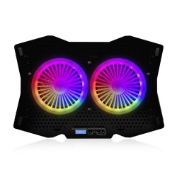 Podstawka chłodząca do notebooka Modecom SILENT FAN CF18 RGB… | PartsPC.pl